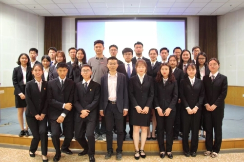 第七届betway必威团总支学生分会执委合影